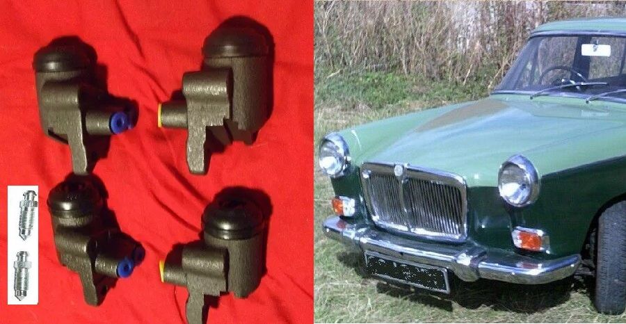 FRONT BRAKE WHEEL CYLINDERS x4 (MG Magnette Mk3 & Mk4) (1959- 68)